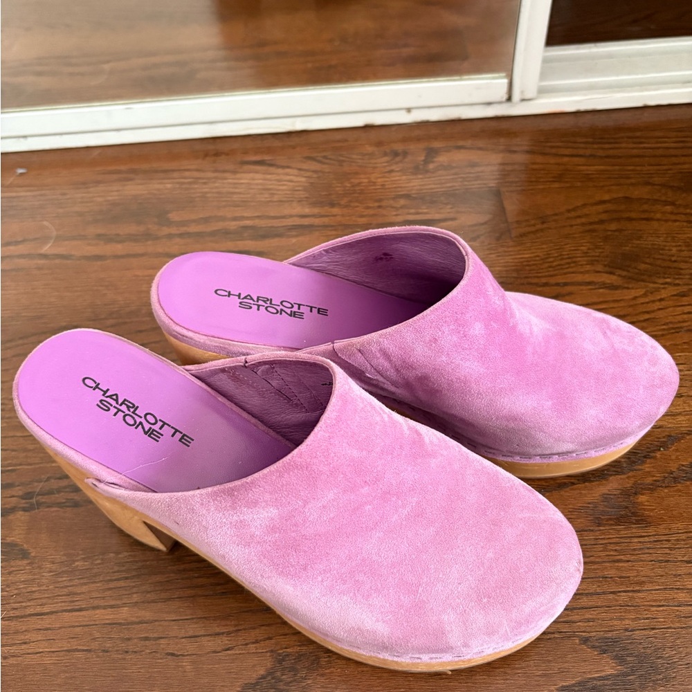Charlotte Stone Marlo clogs orchid